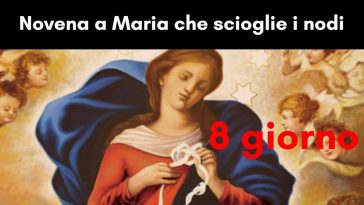 Novena potente a Maria che scioglie i nodi - ottavo giorno