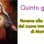 Novena alla fiamma del cuore immacolato di Maria - quinto Giorno