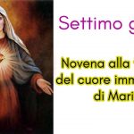 Novena alla fiamma del cuore immacolato di Maria - settimo Giorno