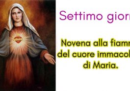 Novena alla fiamma del cuore immacolato di Maria - settimo Giorno