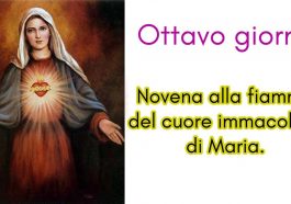 Novena alla fiamma del cuore immacolato di Maria - ottavo Giorno
