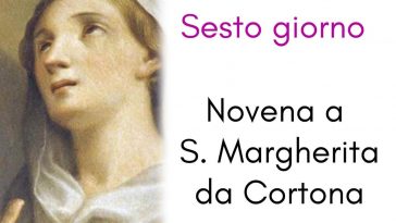 Novena a Santa Margherita da Cortona - Sesto giorno